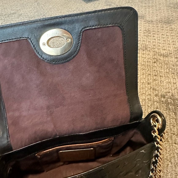 Pre-Loved Black Coach shoulder bag -Sold - Picture 10 of 11